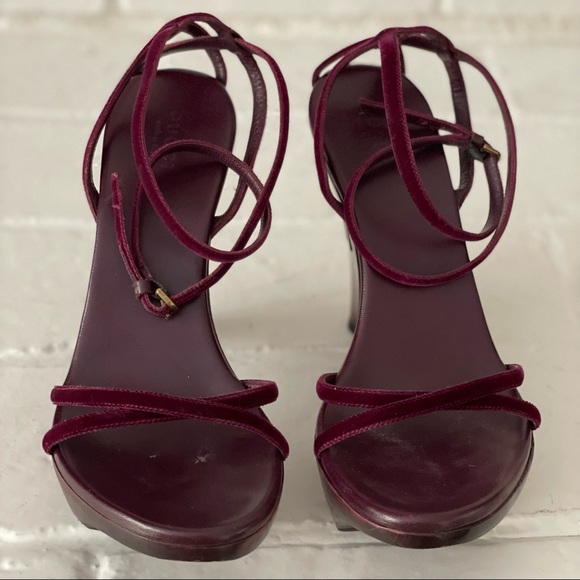 Gucci Platform Sandals sz 7 - Picture 3 of 5